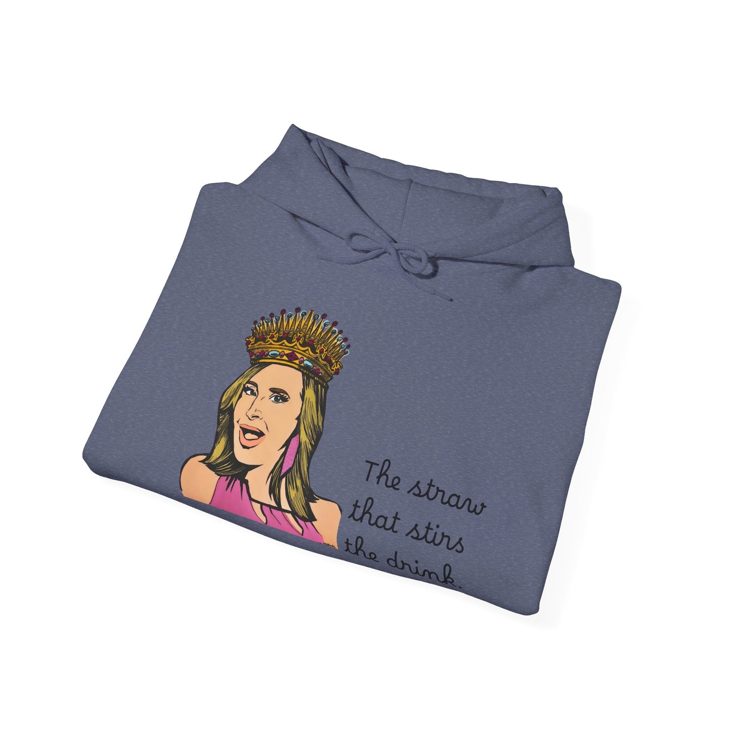 RHONY Sonja with a Crown, Unisex Hoodie, featuring Sonja Morgan