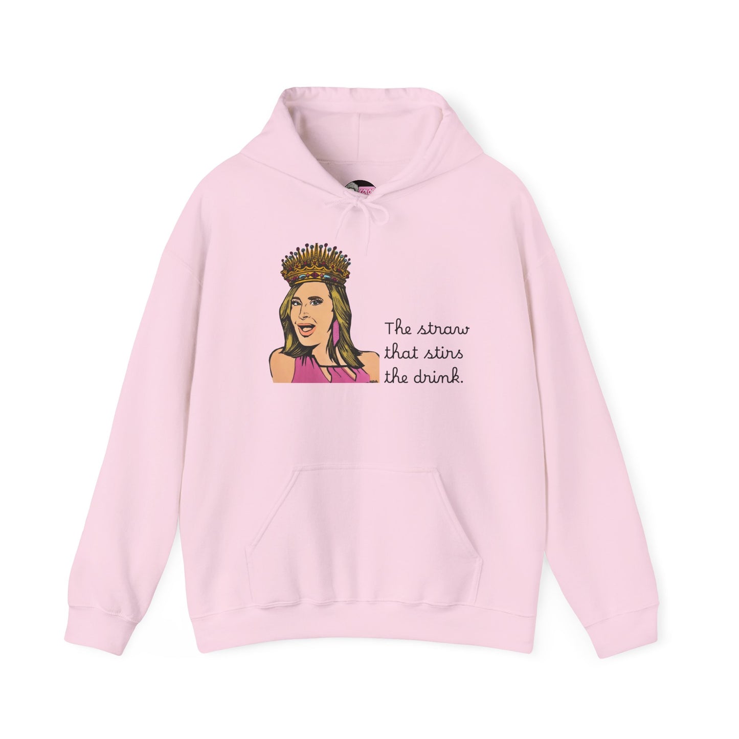 RHONY Sonja with a Crown, Unisex Hoodie, featuring Sonja Morgan