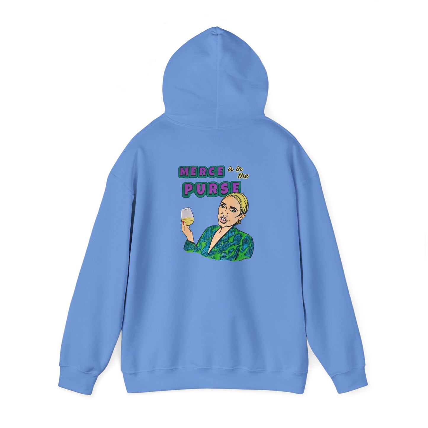 RHOBH Erika "Merce is in the Purse", Unisex Hoodie, featuring Erika Jayne