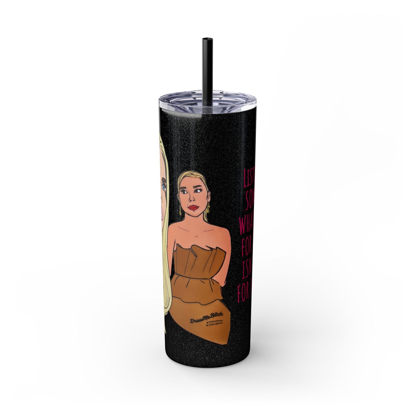 RHOM Besties Alexia and Marysol, "Cockie Sipper", 20oz - featuring Alexia Nepola and Marysol Patton