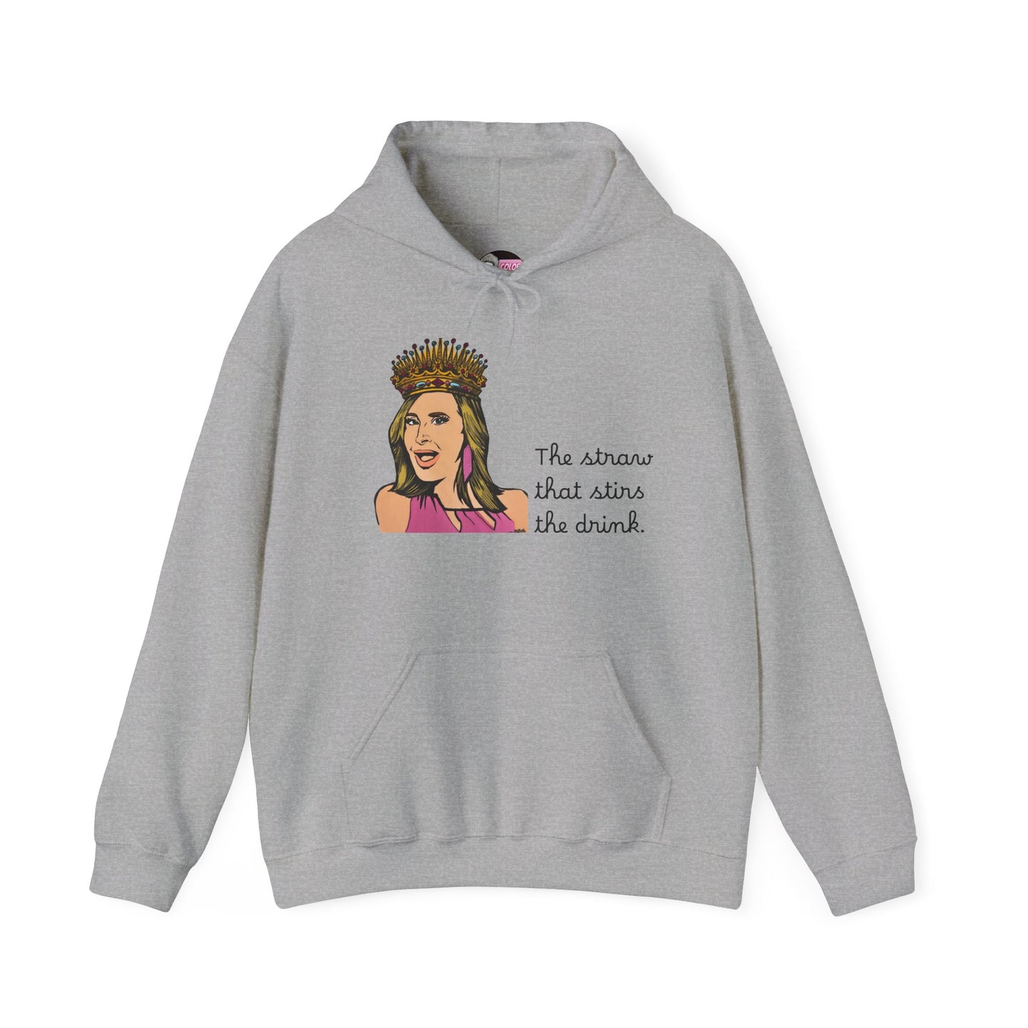 RHONY Sonja with a Crown, Unisex Hoodie, featuring Sonja Morgan