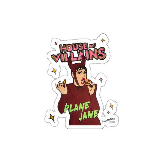 House of Villains Stickers by ColorUsBravo