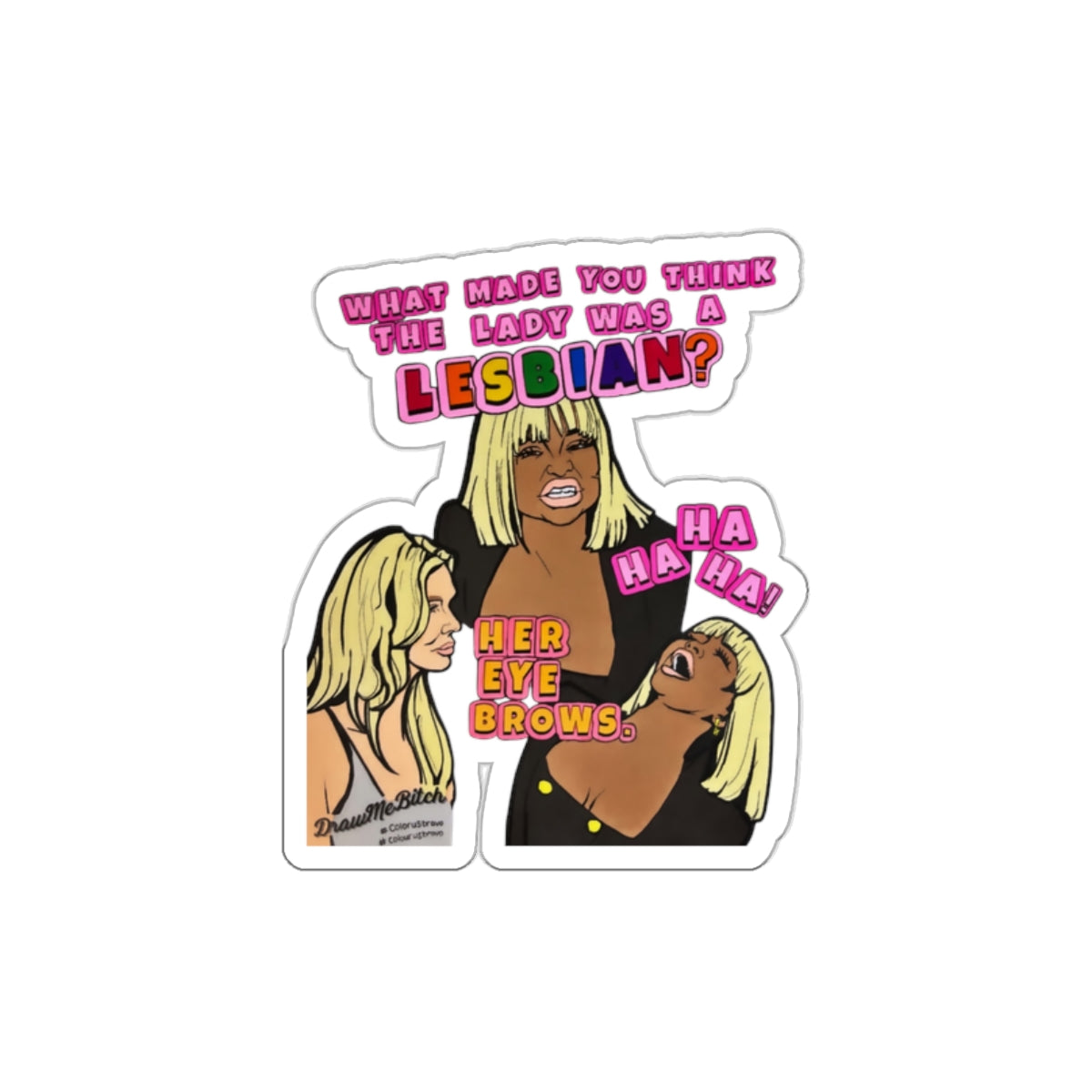 RHOA Stickers by ColorUsBravo | 3”, Glossy, Die Cut