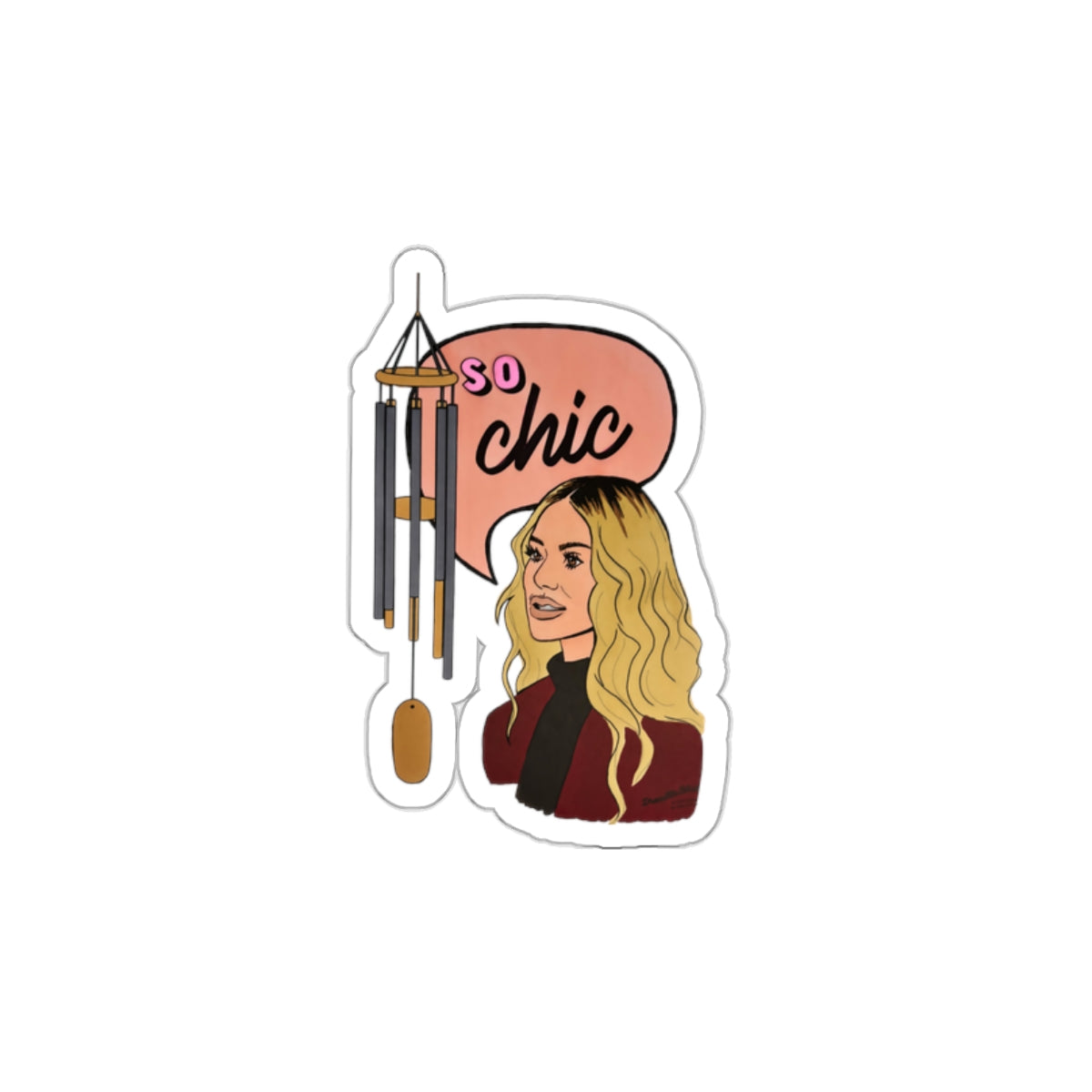 RHOBH Stickers by ColorUsBravo | 3”, Glossy, Die Cut”