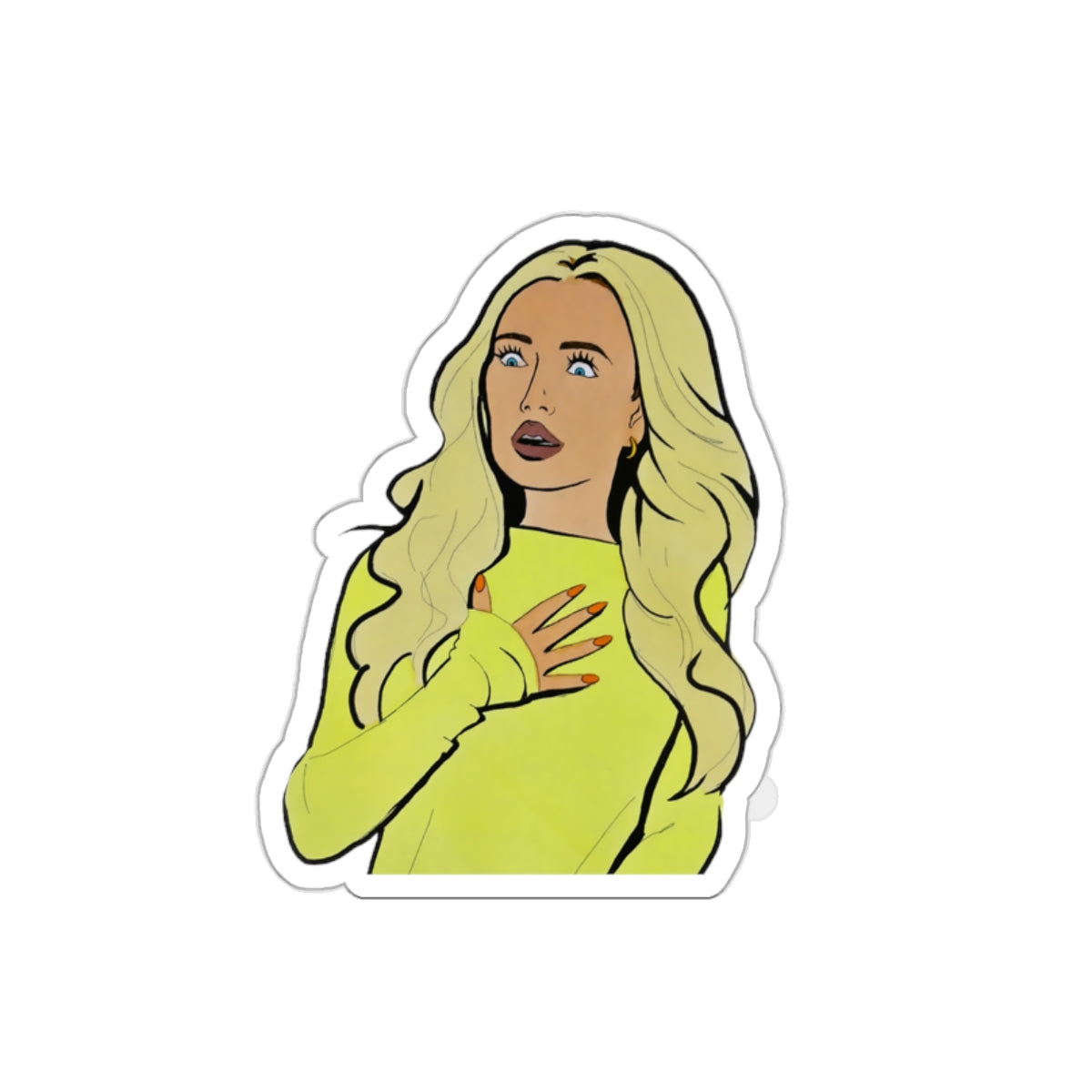 RHOBH Stickers by ColorUsBravo | 3”, Glossy, Die Cut”