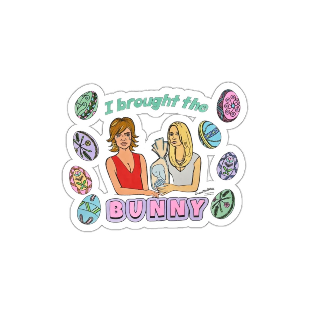 RHOBH Stickers by ColorUsBravo | 3”, Glossy, Die Cut”