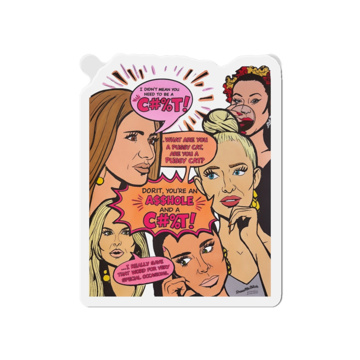 RHOBH Magnets by ColorUsBravo