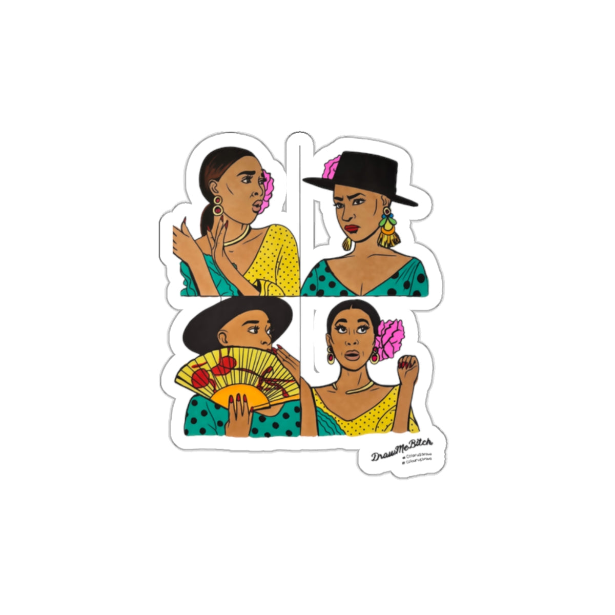 RHOM Stickers by ColorUsBravo | 3”, Glossy, Die Cut