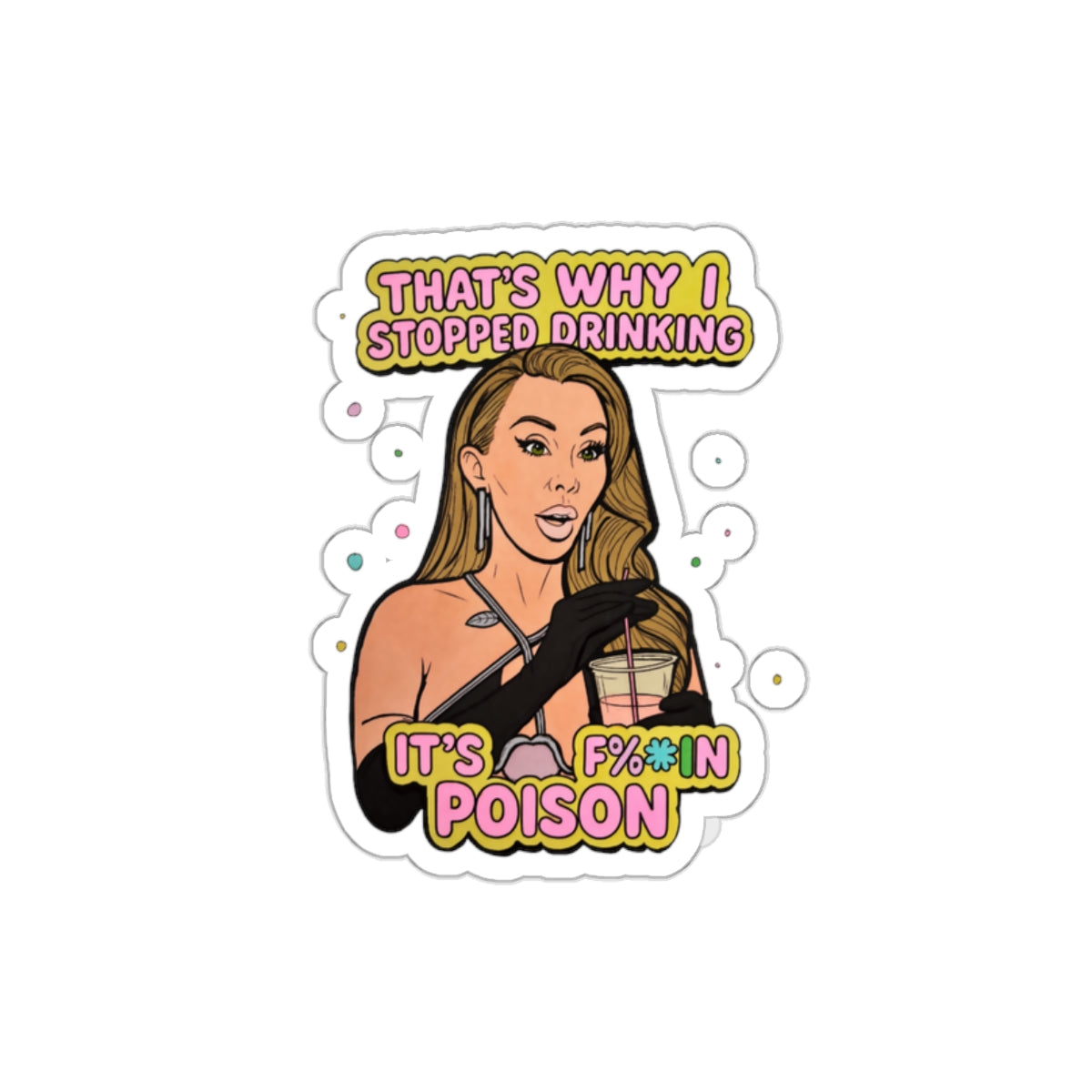 RHOM Stickers by ColorUsBravo | 3”, Glossy, Die Cut