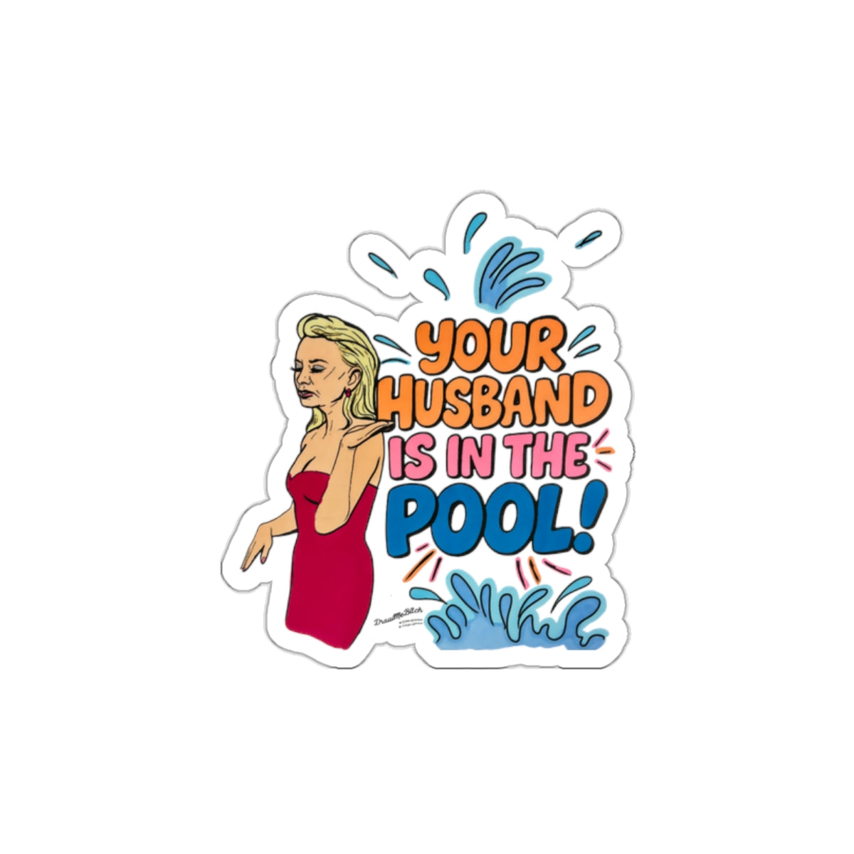 RHONJ Stickers by ColorUsBravo | 3”, Glossy, Die Cut