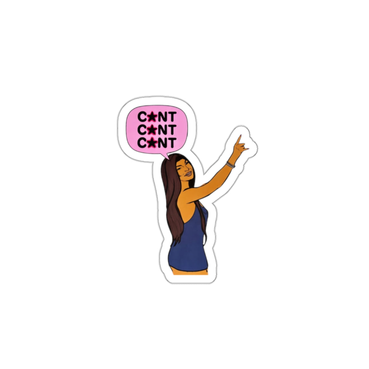 RHONJ Stickers by ColorUsBravo | 3”, Glossy, Die Cut