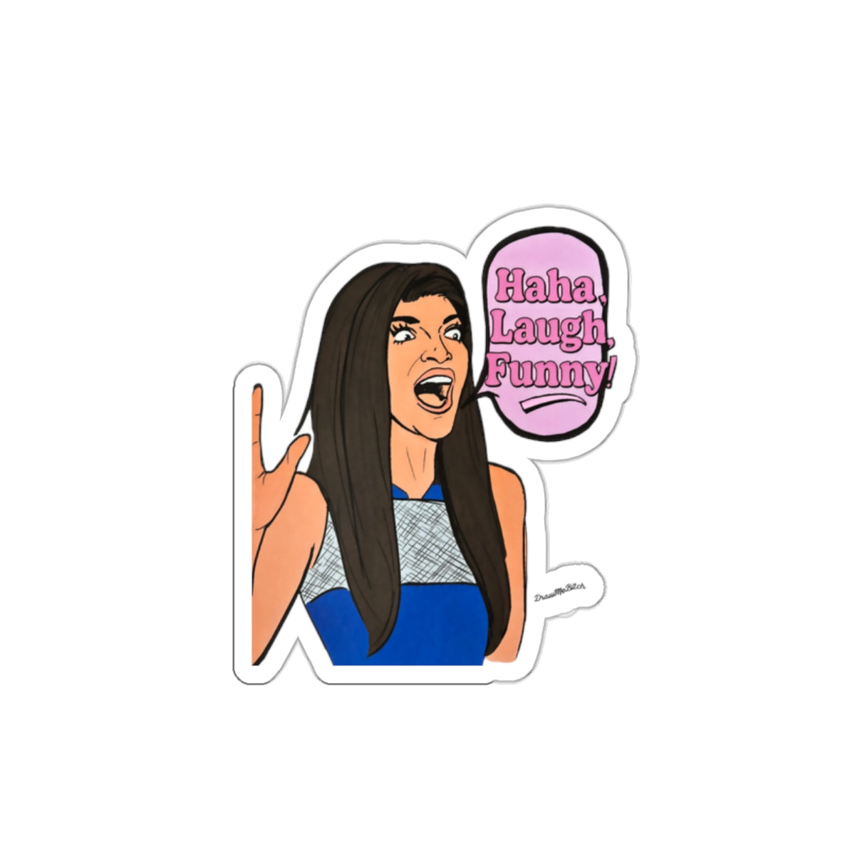 RHONJ Stickers by ColorUsBravo | 3”, Glossy, Die Cut