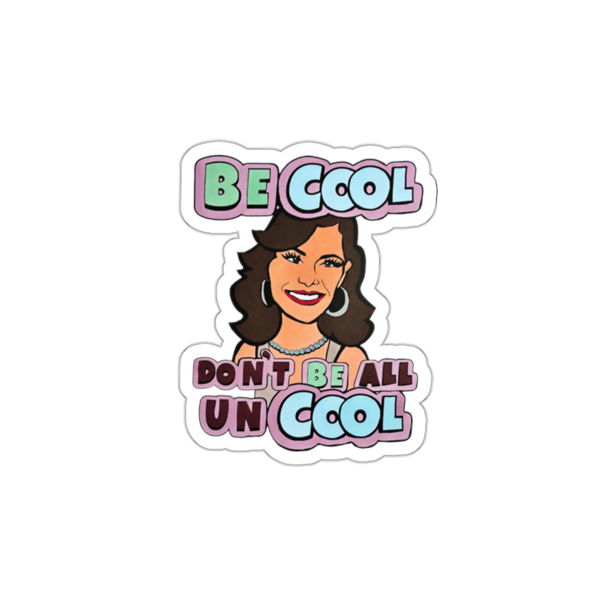RHONY Stickers by ColorUsBravo | 3”, Glossy, Die Cut”