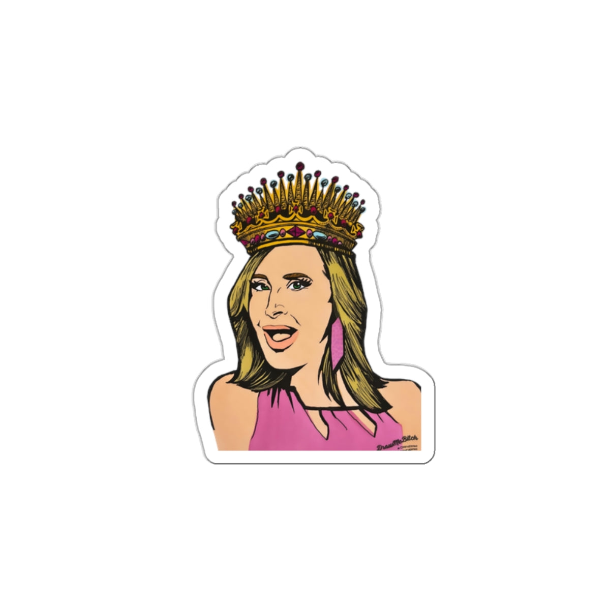RHONY Stickers by ColorUsBravo | 3”, Glossy, Die Cut”