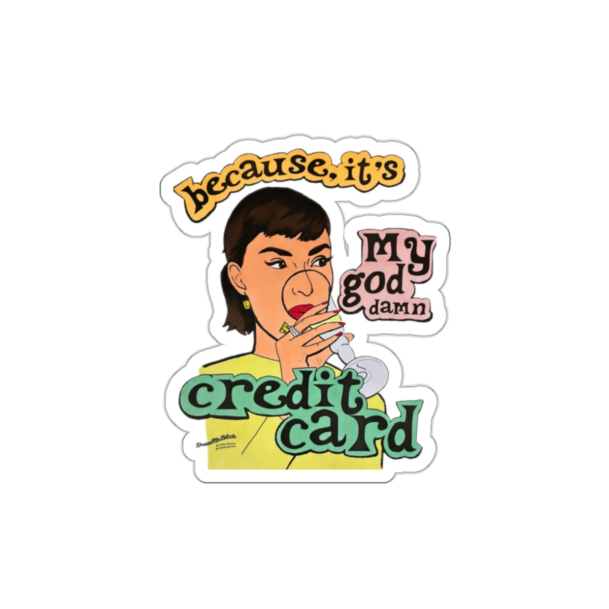 RHOSLC Stickers by ColorUsBravo | 3”, Glossy, Die Cut