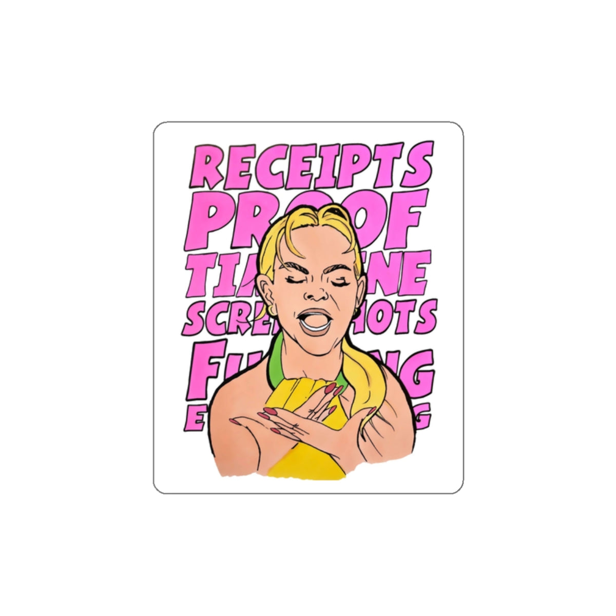 RHOSLC Stickers by ColorUsBravo | 3”, Glossy, Die Cut