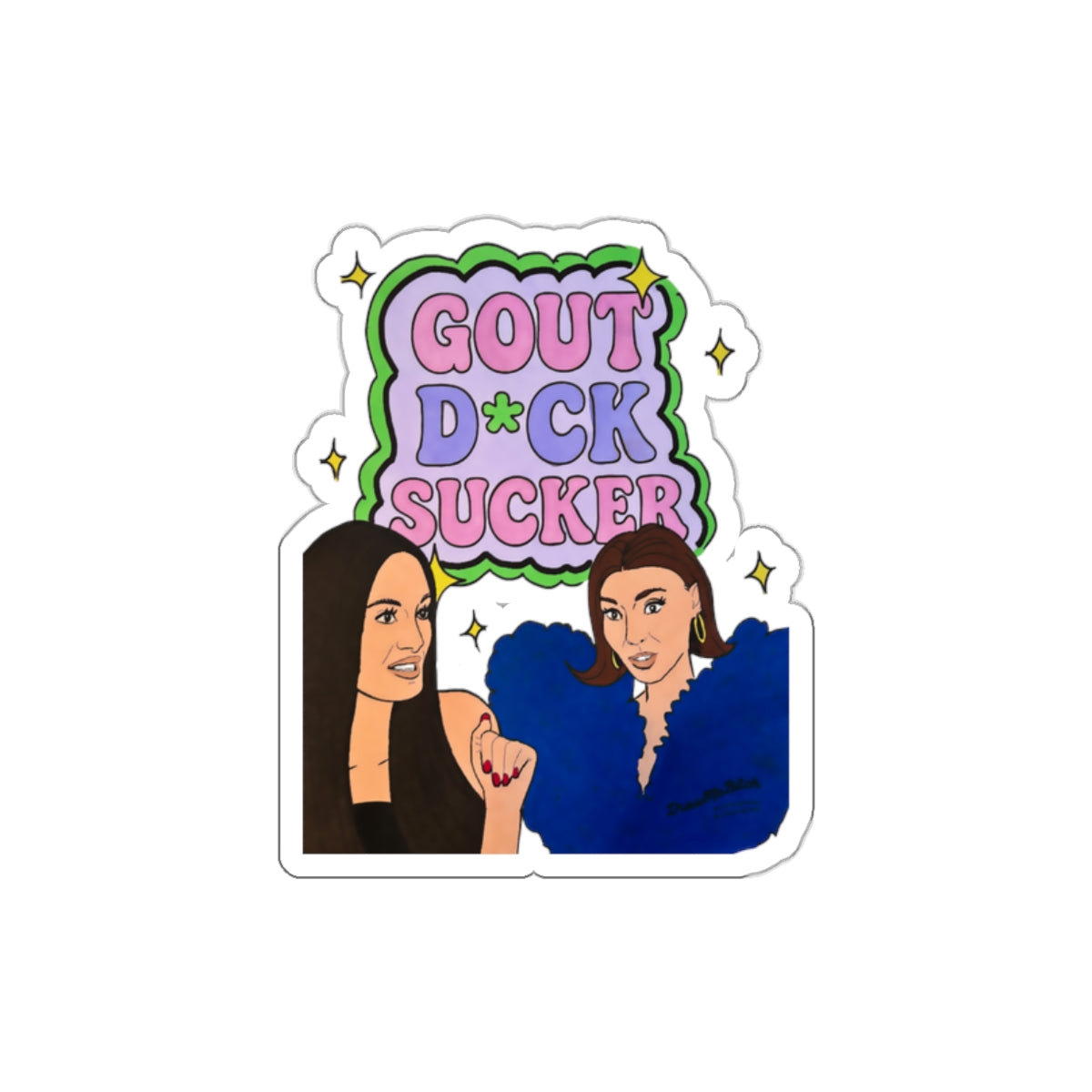 RHOSLC Stickers by ColorUsBravo | 3”, Glossy, Die Cut