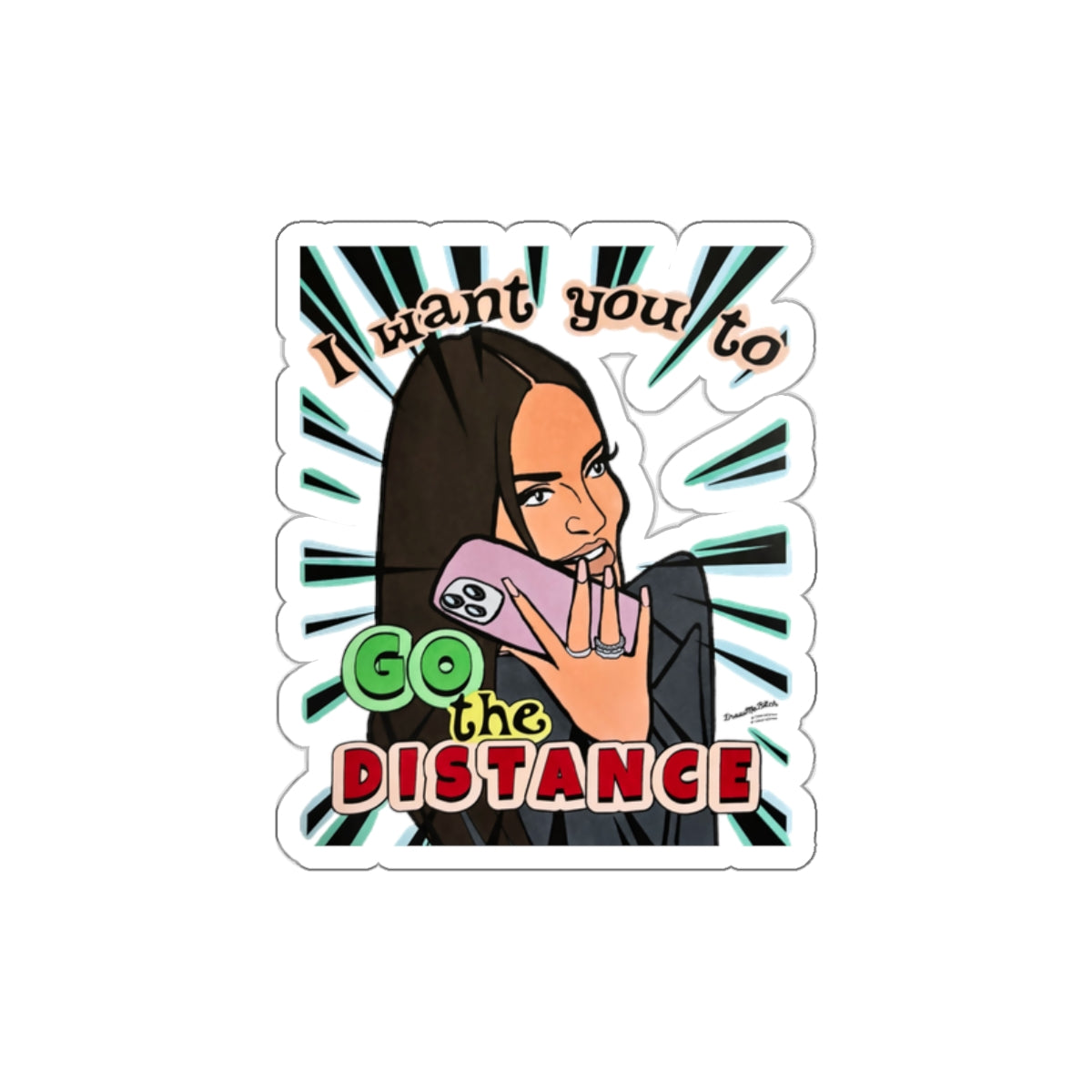 RHOSLC Stickers by ColorUsBravo | 3”, Glossy, Die Cut