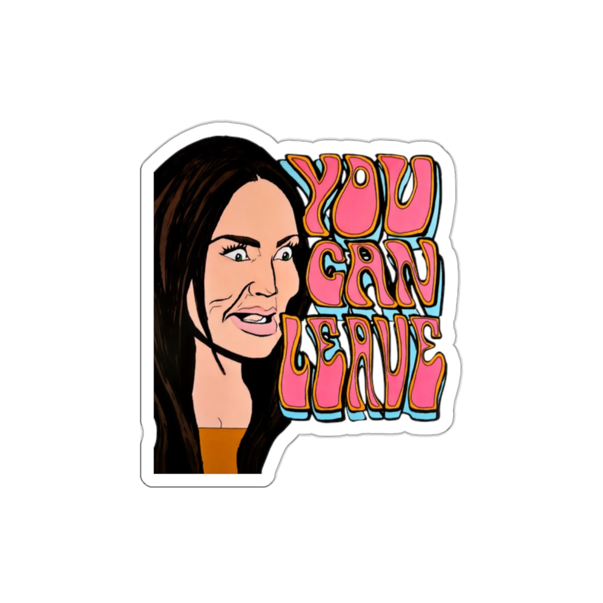 RHOSLC Stickers by ColorUsBravo | 3”, Glossy, Die Cut