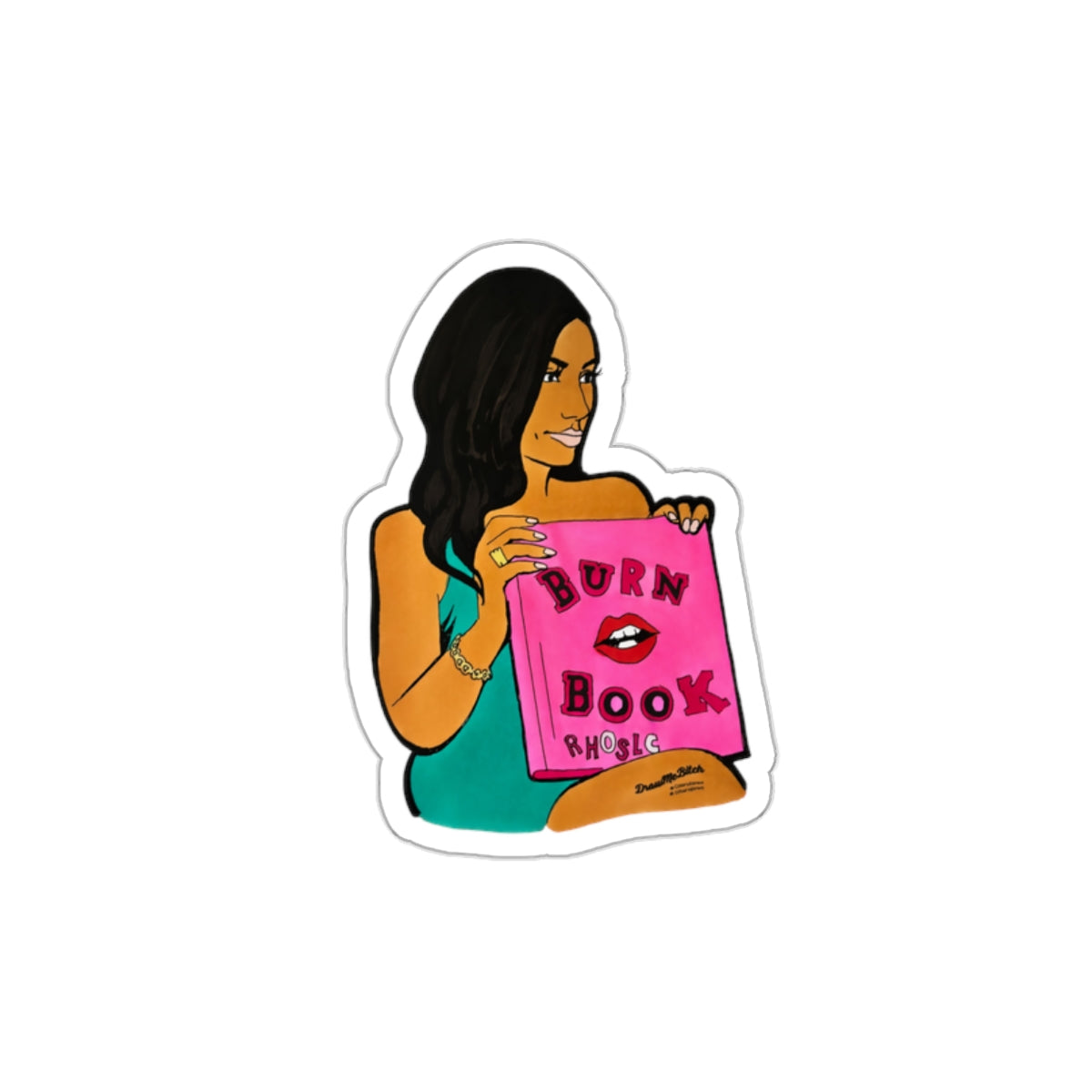 RHOSLC Stickers by ColorUsBravo | 3”, Glossy, Die Cut