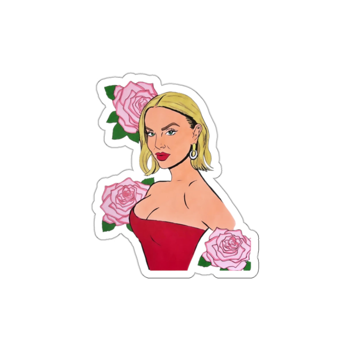 RHOSLC Stickers by ColorUsBravo | 3”, Glossy, Die Cut