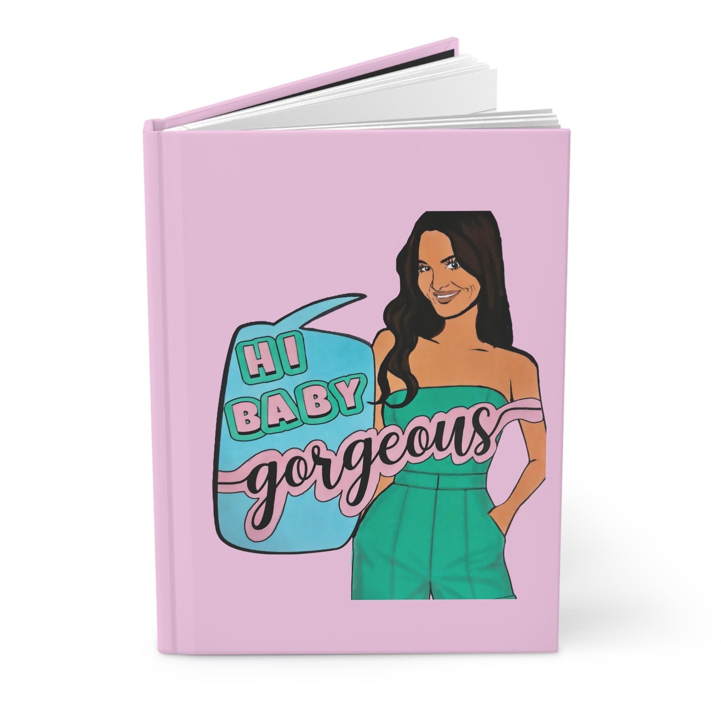 RHOSLC "Hey Baby Gorgeous!" featuring Lisa Barlow, Journal/Notebook