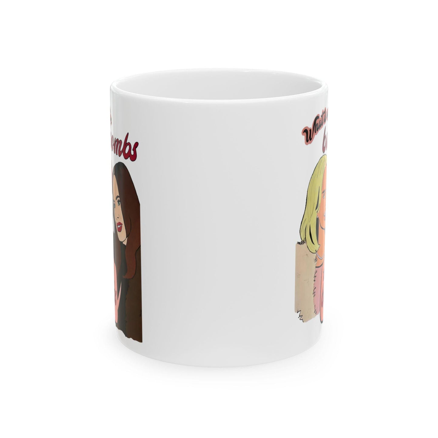 RHOSLC Bath Bombs, featuring Whitney Rose & Meredith Marks, Ceramic Mug