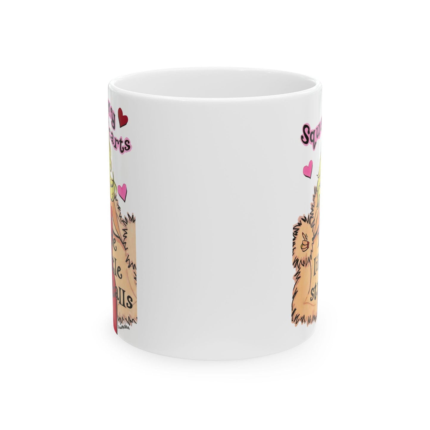 RHOSLC Stress Ball Hearts featuring Heather Gay, Ceramic Mug