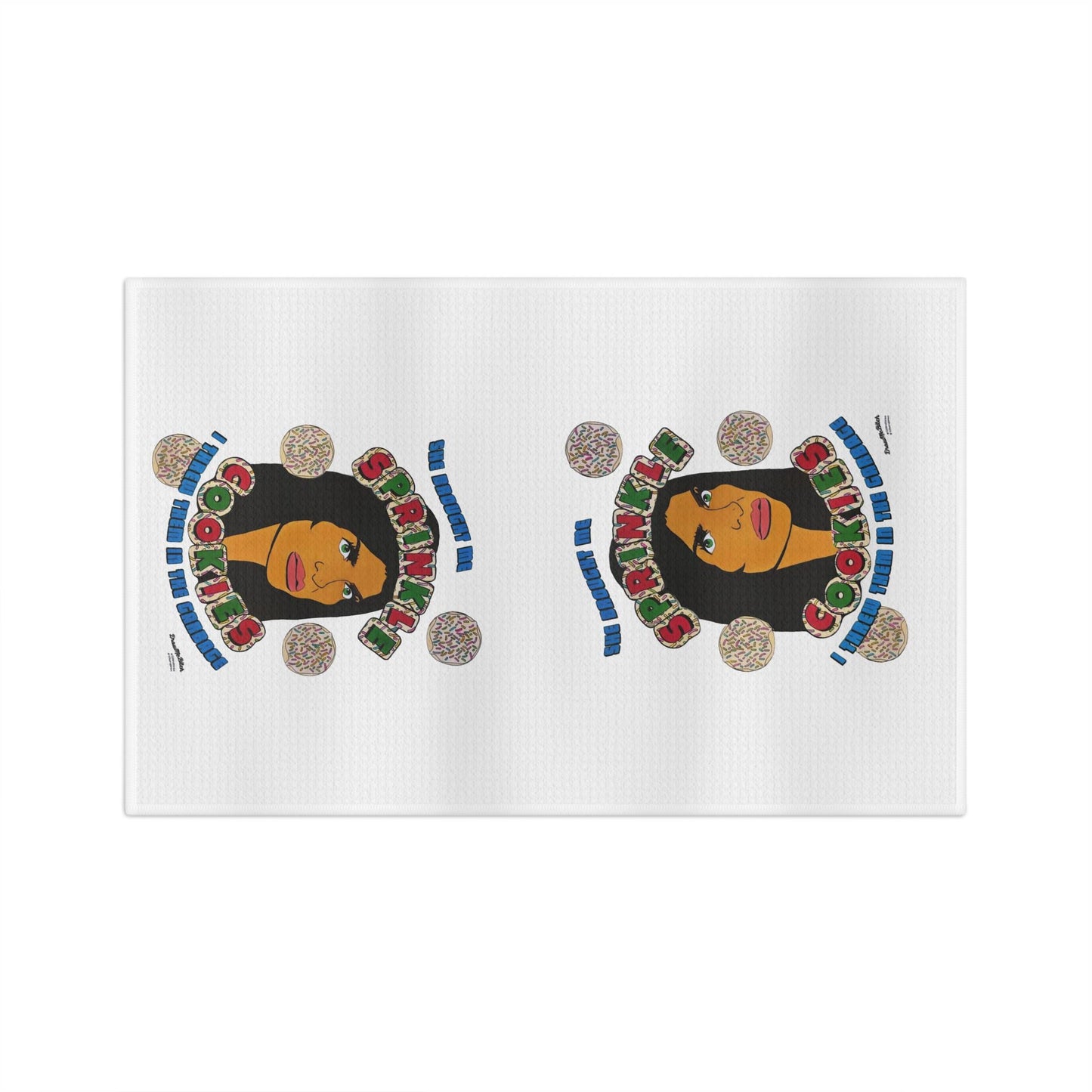 RHONJ Sprinkle Cookies, Tea Towel featuring Teresa Guidice