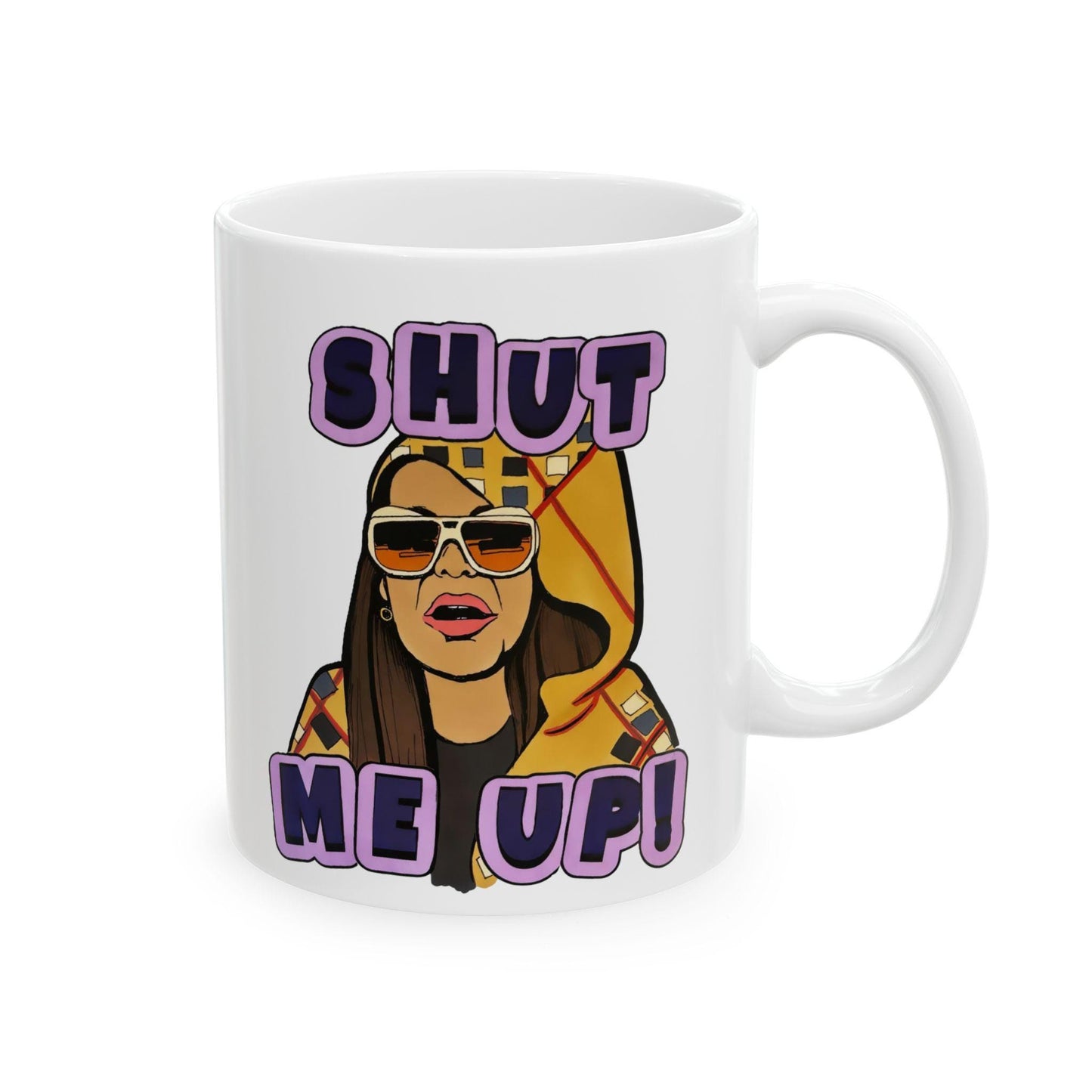 RHOSLC Shut Me Up! featuring Mary Cosby, Ceramic Mug