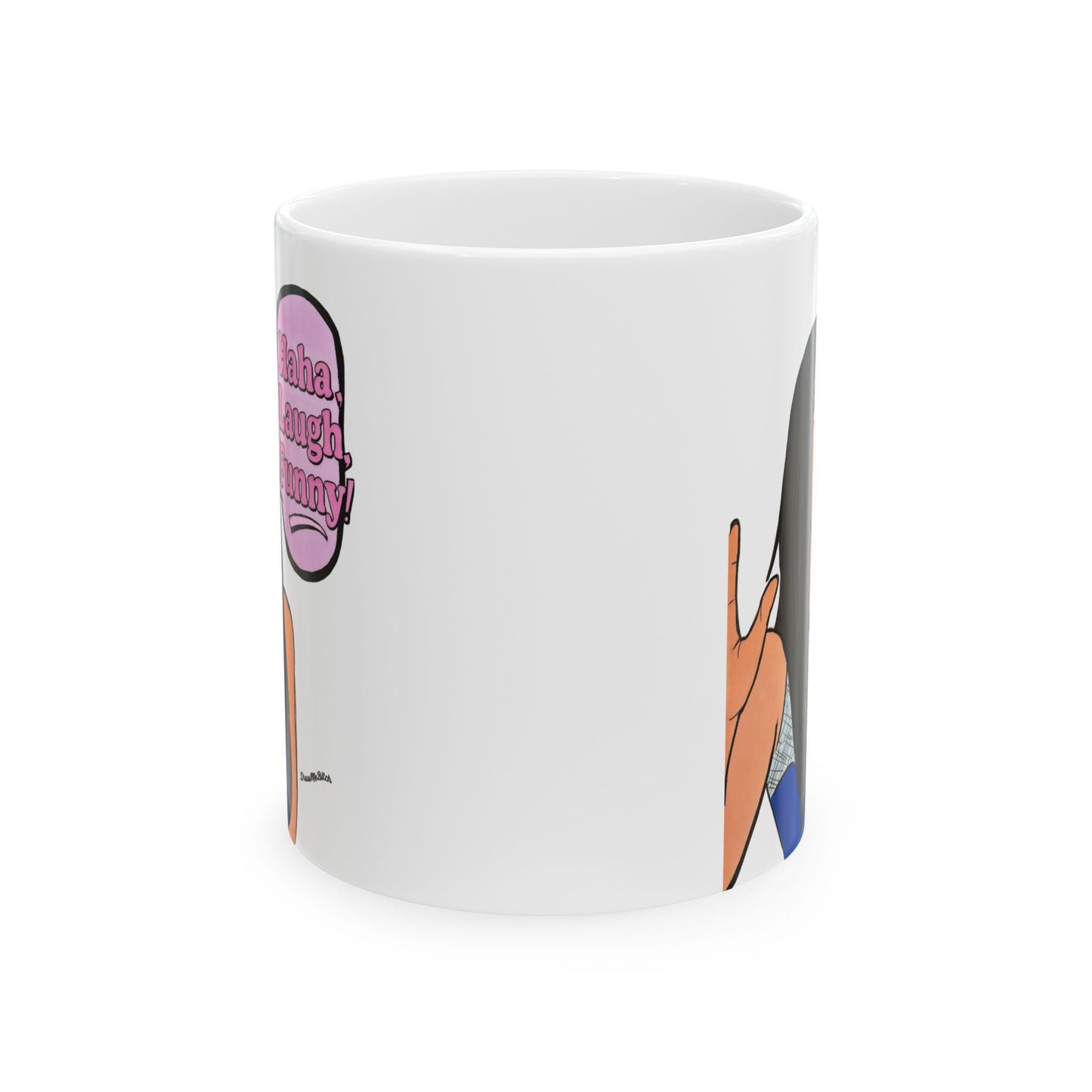 RHONJ "Haha! Laugh!" featuring Teresa Giudice, Ceramic Mug