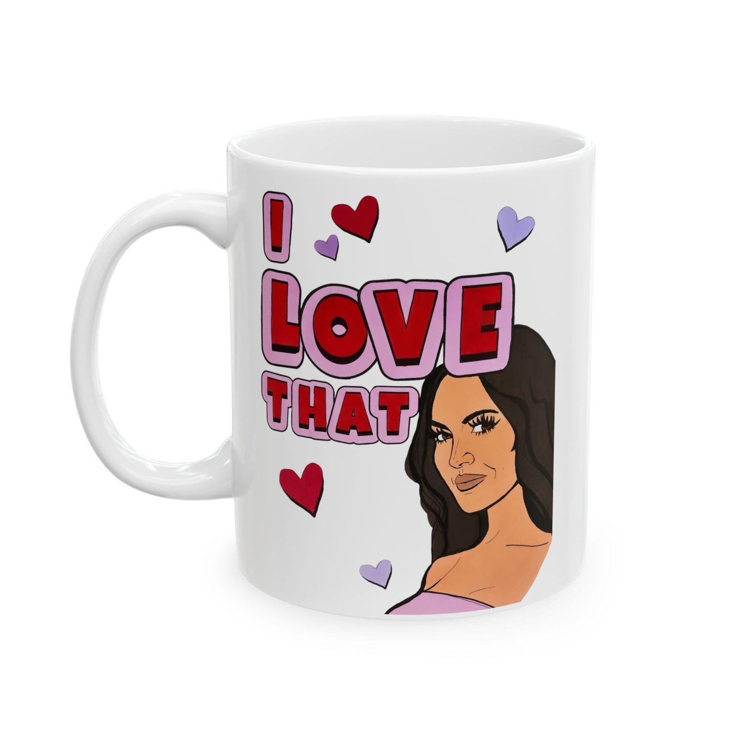 RHOSLC "Love That" featuring Lisa Barlow, Ceramic Mug