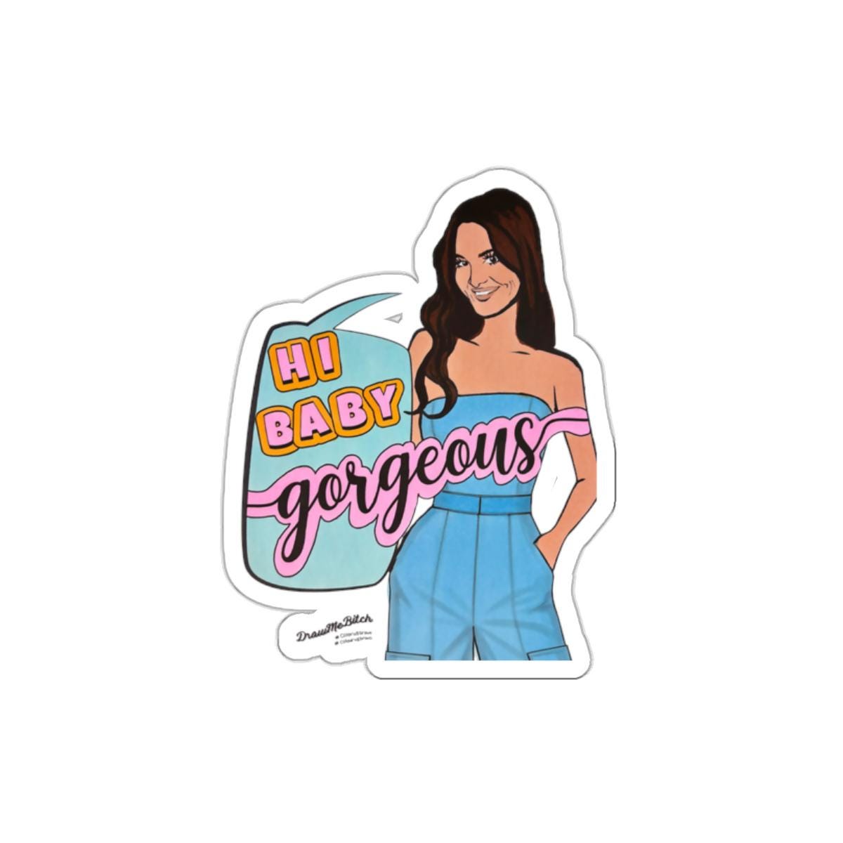 ColorUsBravo Stickers | Individual, Die-Cut | Bravo TV Inspired