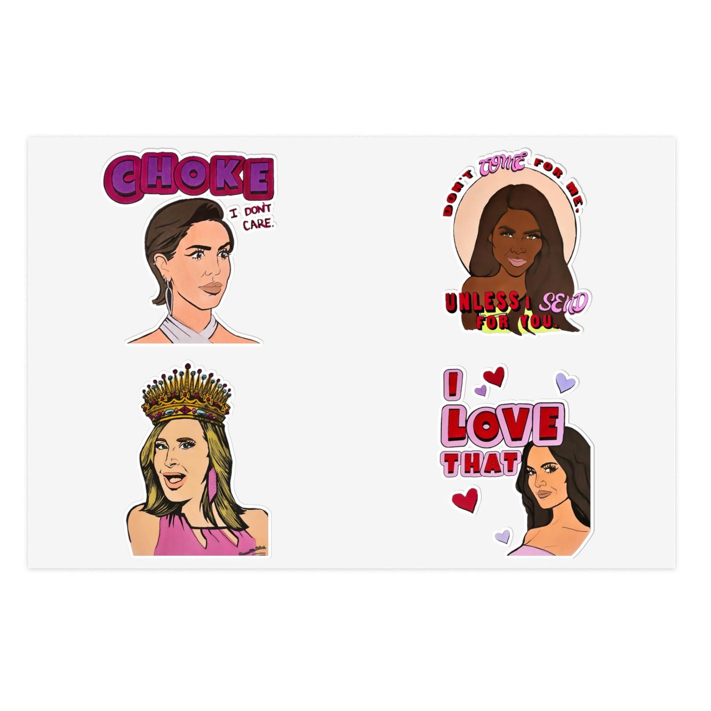 ColorUsBravo Sticker Pack: Bravo Icons Only (Set of 16)