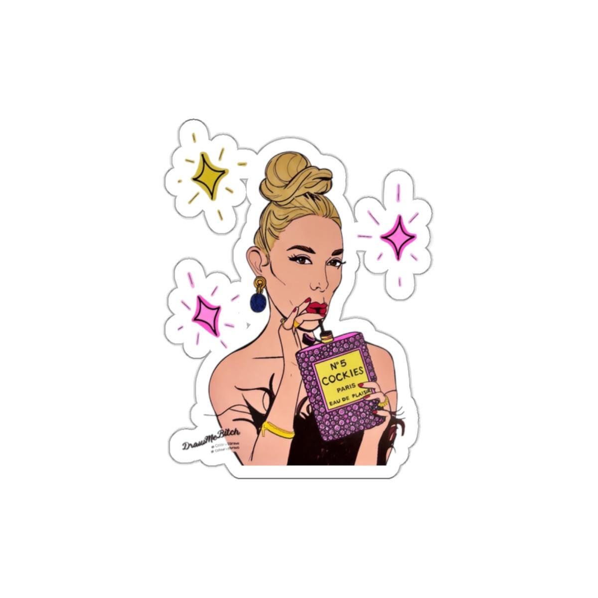 ColorUsBravo Stickers | Individual, Die-Cut | Bravo TV Inspired