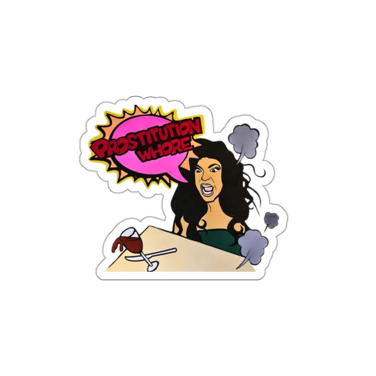 RHONJ Stickers by ColorUsBravo | 3”, Glossy, Die Cut