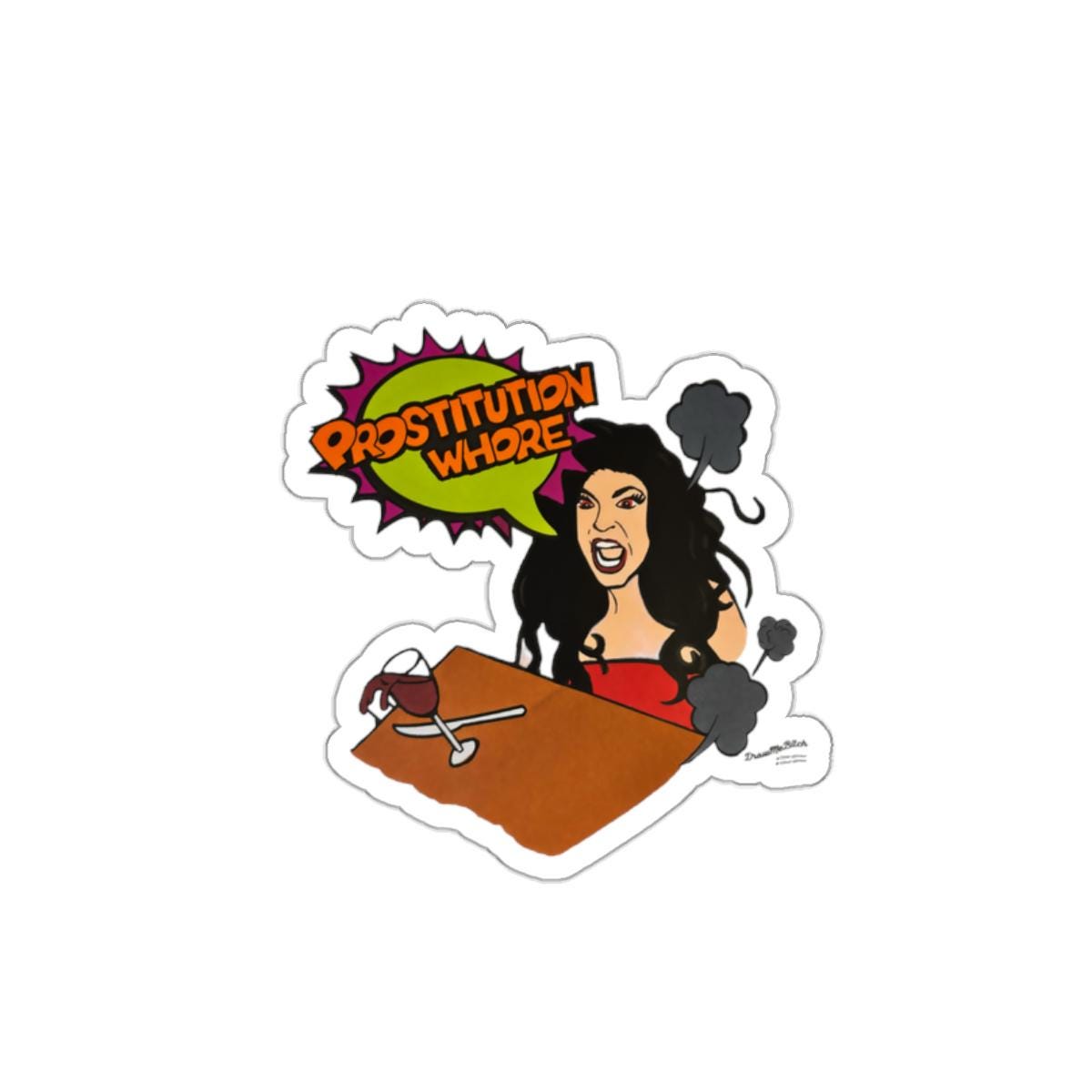 RHONJ Stickers by ColorUsBravo | 3”, Glossy, Die Cut