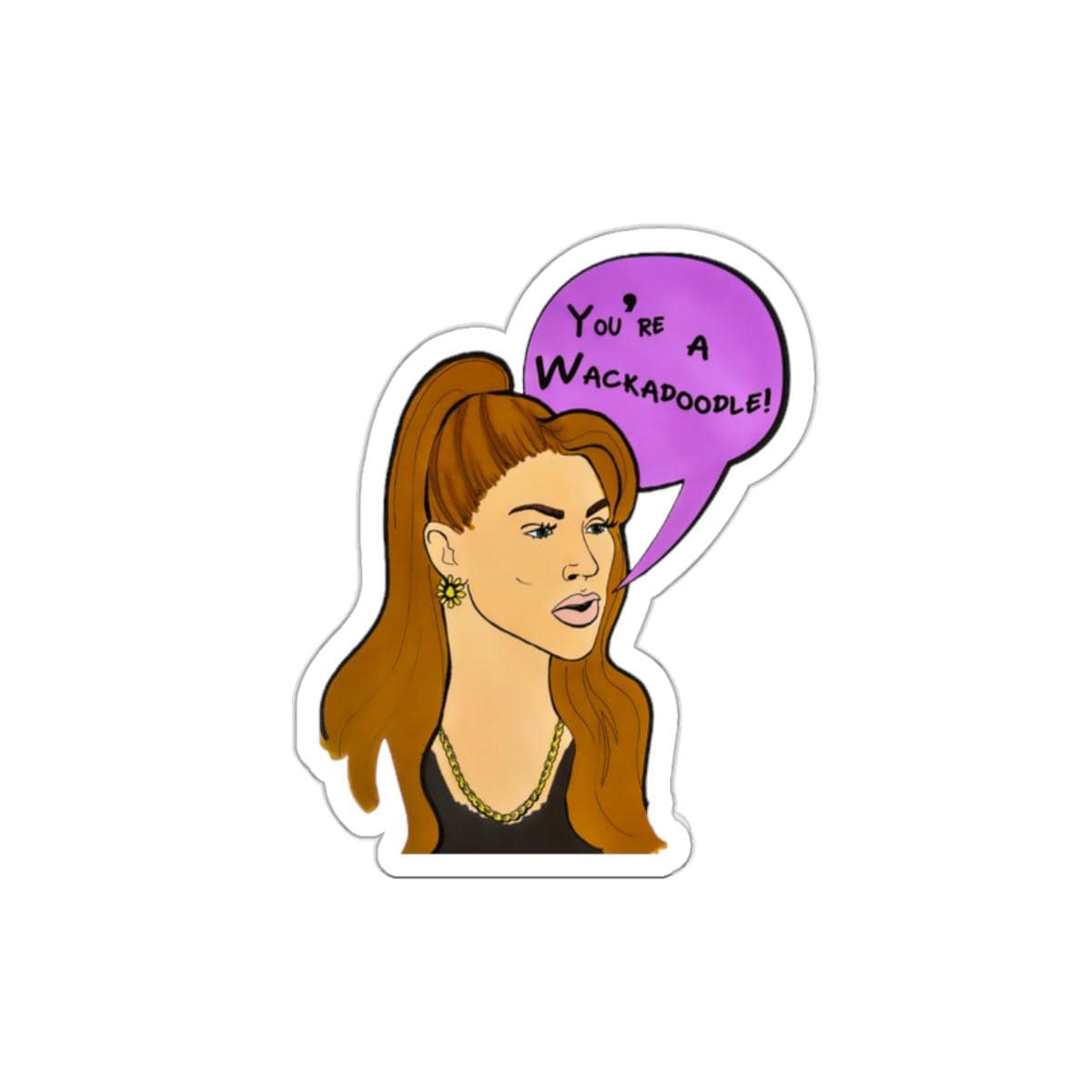 RHOC Stickers by ColorUsBravo | 3”, Glossy, Die Cut”
