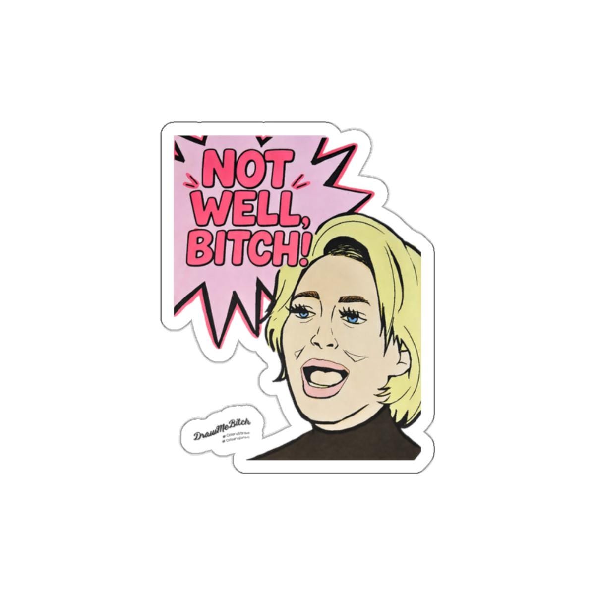 RHONY Stickers by ColorUsBravo | 3”, Glossy, Die Cut”