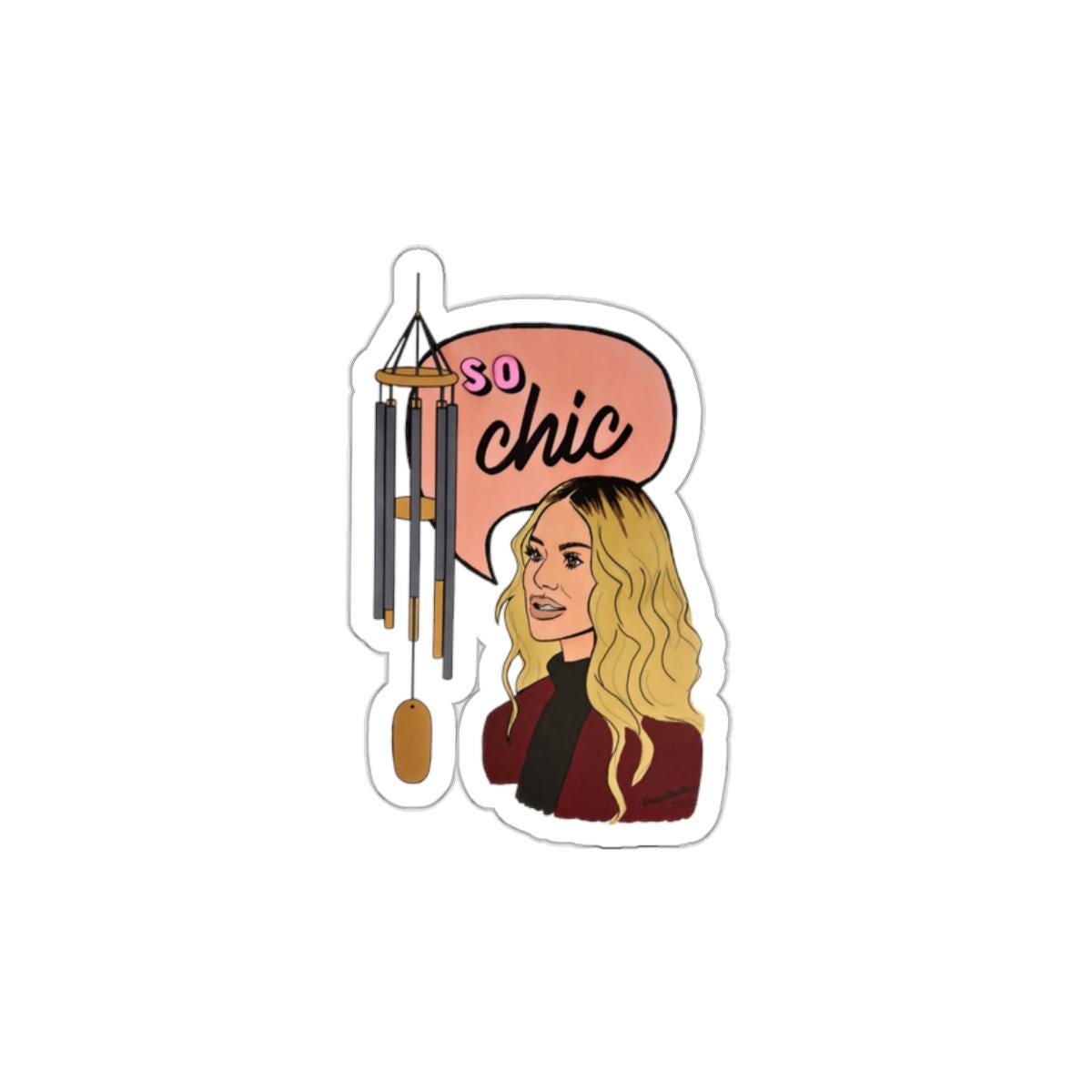 RHOBH Stickers by ColorUsBravo | 3”, Glossy, Die Cut”