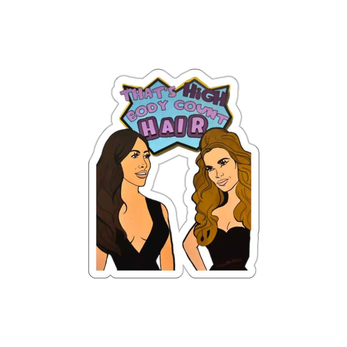 RHOSLC Stickers by ColorUsBravo | 3”, Glossy, Die Cut