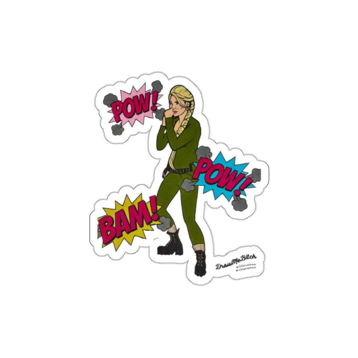 RHOC Stickers by ColorUsBravo | 3”, Glossy, Die Cut”