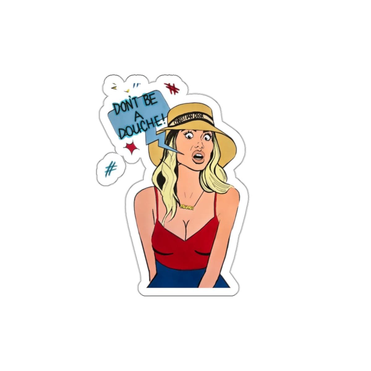 RHOBH Stickers by ColorUsBravo | 3”, Glossy, Die Cut”