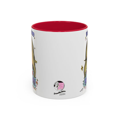 RHOBH Denise Bravo Bravo Bravo, Ceramic Mug, Various Sizes & Colors, featuring Denise Richards