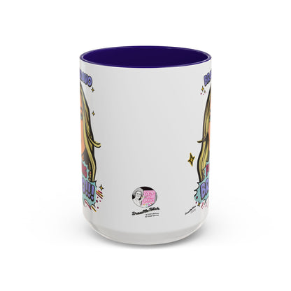 RHOBH Denise Bravo Bravo Bravo, Ceramic Mug, Various Sizes & Colors, featuring Denise Richards
