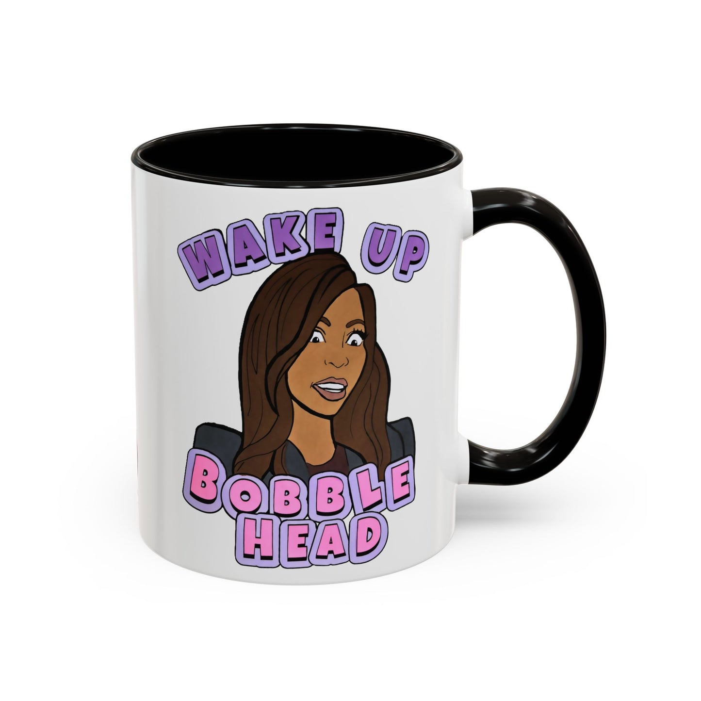 RHOSLC "Wake Up Bobblehead!", Ceramic Mug, (11oz, 15oz) featuring Mary Cosby