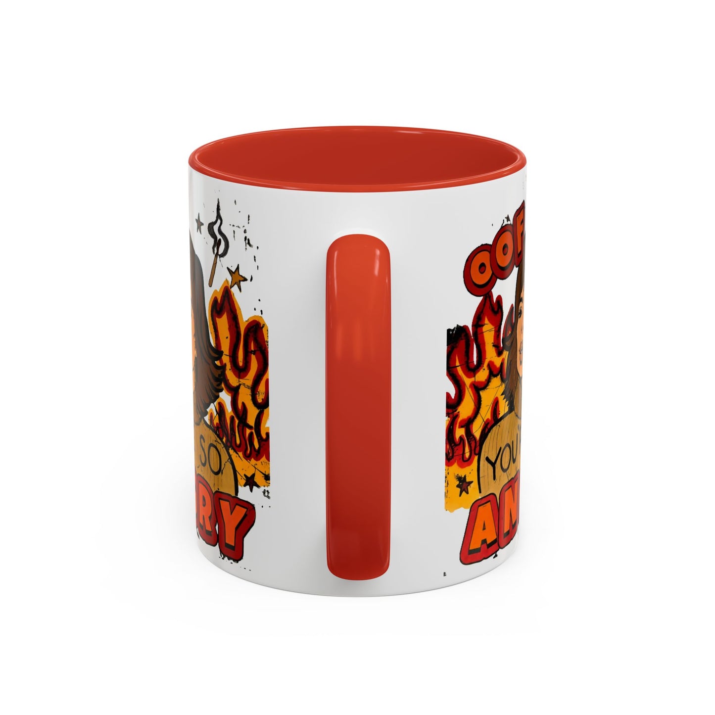 RHOBH, "OOF You're Angry" Ceramic Mug, (11oz, 15oz) featuring Lisa Rinna