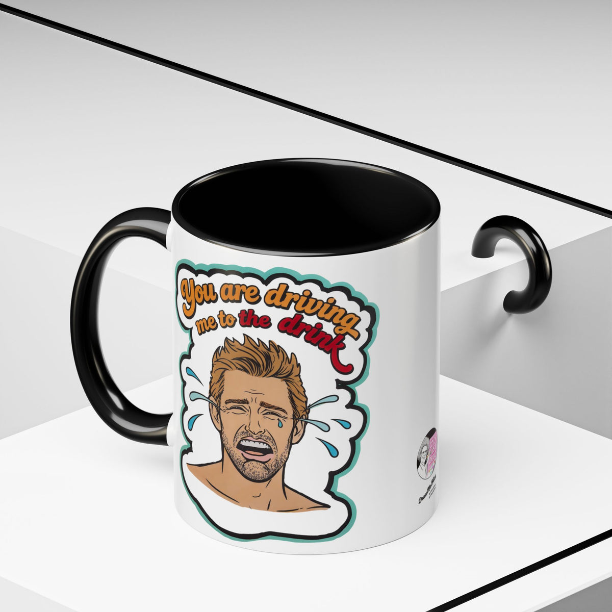 Summer House Kyle Driving to the Drink, Ceramic Mug, (11oz, 15oz) featuring Kyle Cooke