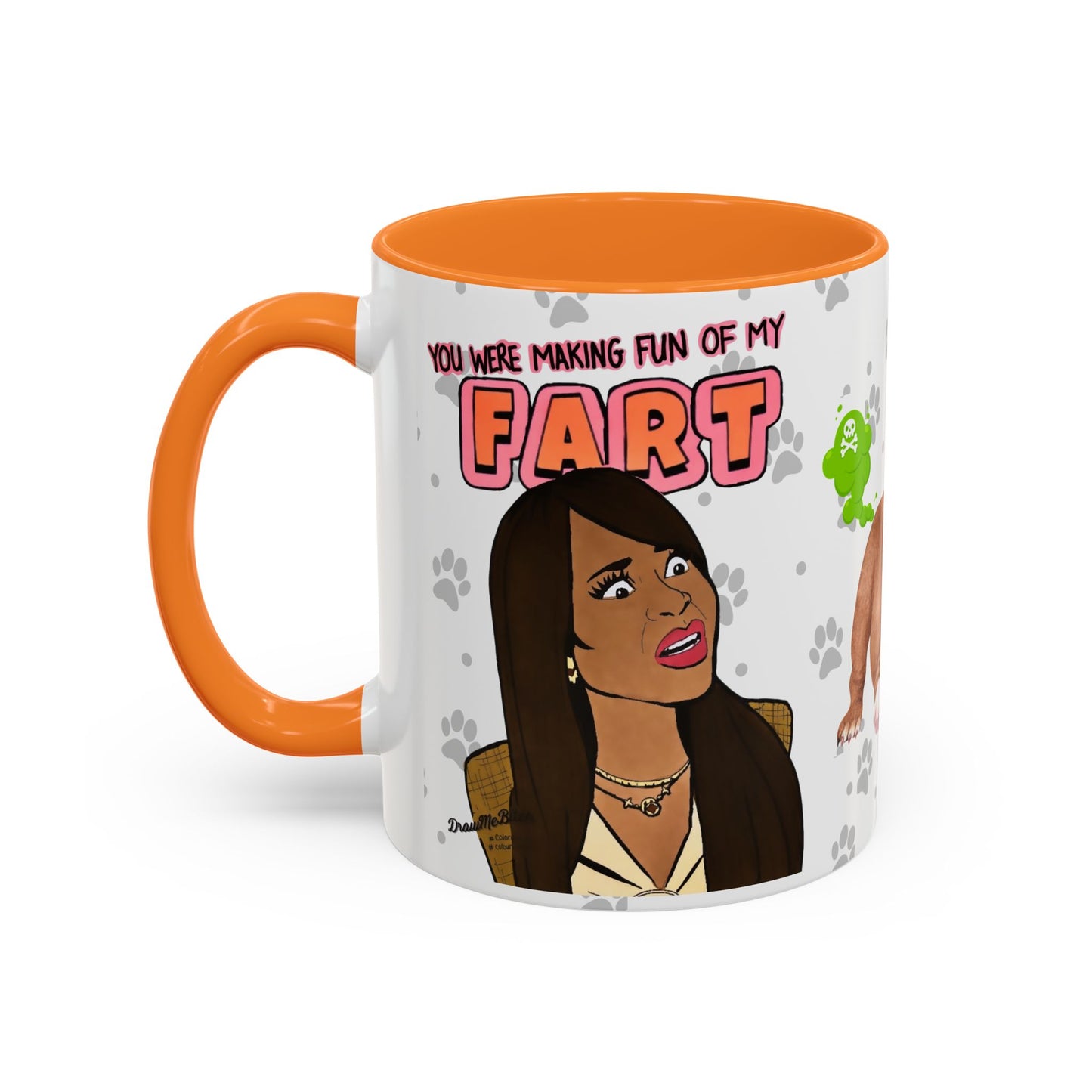 RHOSLC Mary vs. Angie Farts, Ceramic Mug, (11oz, 15oz) Featuring Mary Cosby and Angie Katsanevas