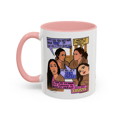 RHOSLC Zen State, Ceramic Mug, (11oz, 15oz)  featuring Lisa Barlow, Angie K, Britani Bateman, and Meredith Marks